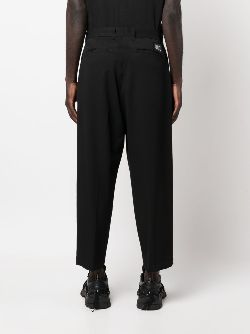 Black Tuck E-pt Trousers