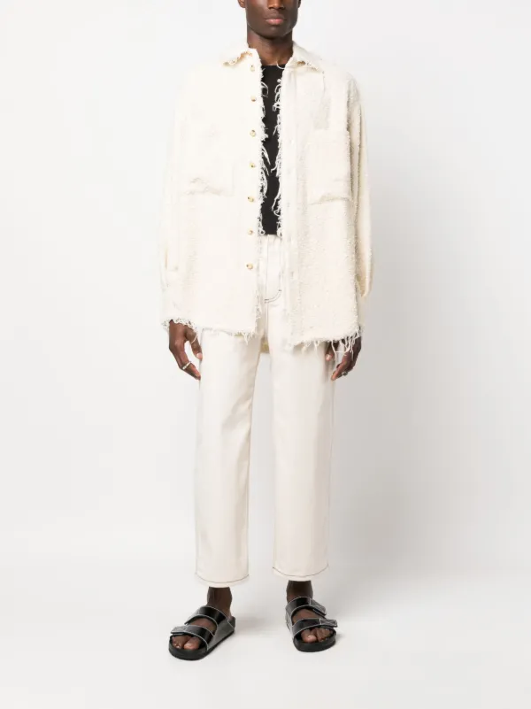 Eckhaus Latta ブークレ ジャケット | ニュートラル | FARFETCH JP