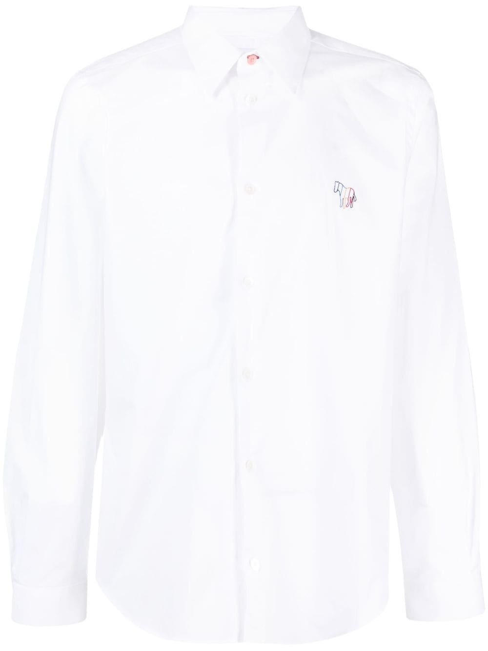 Ps By Paul Smith Logo-print Shirt In White