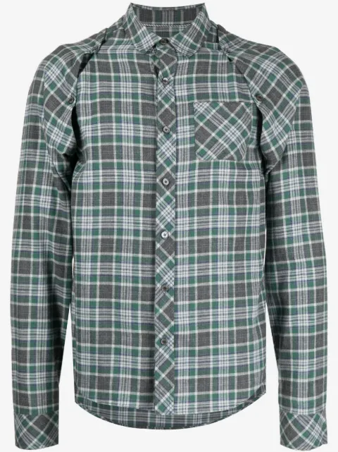 Private Stock The Emile check-print shirt 