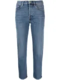 Jeanerica Classic high-waisted cropped jeans - Blue