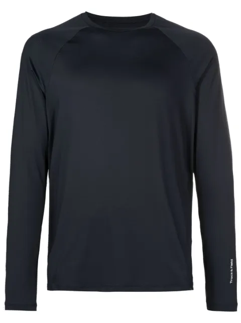 Track & Field Blusa mangas longas com proteção UV