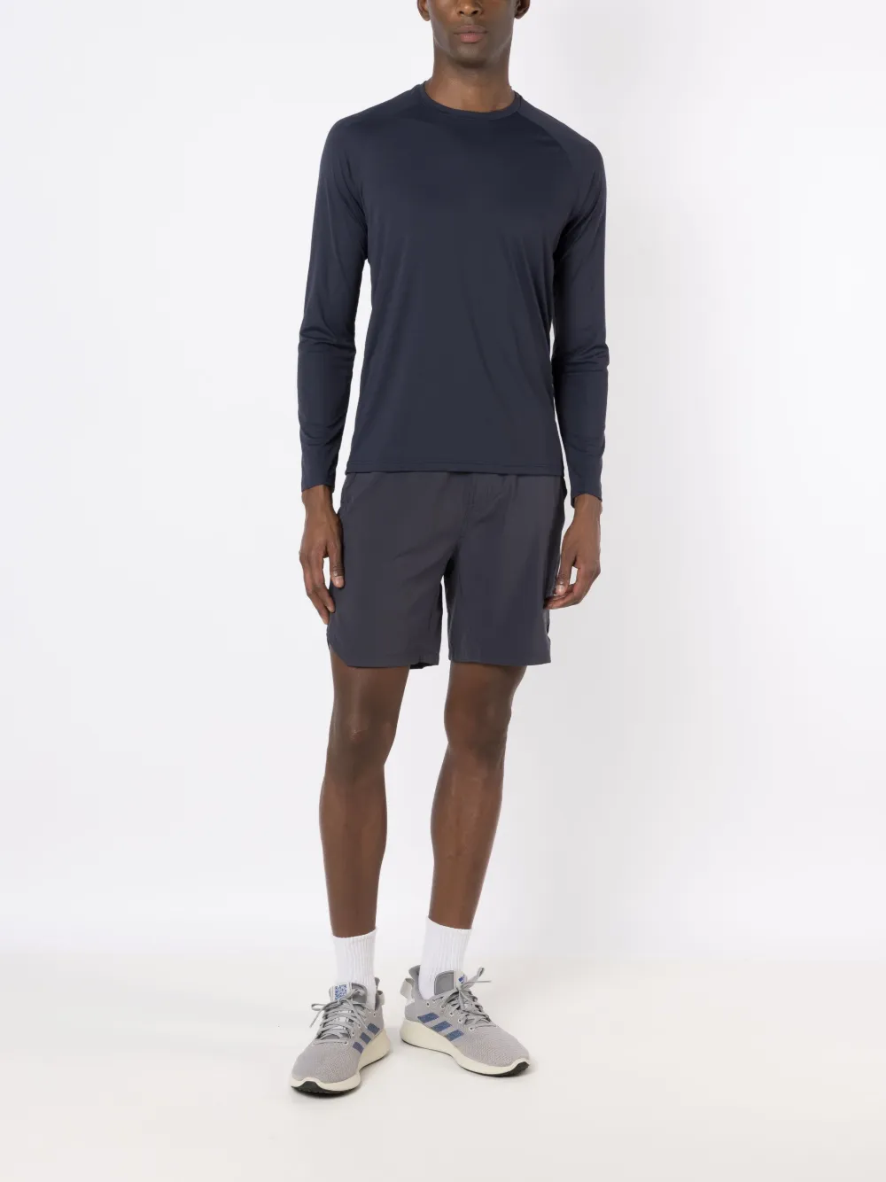 Track & Field Bermuda esportiva com logo | Short de corrida | Image 2