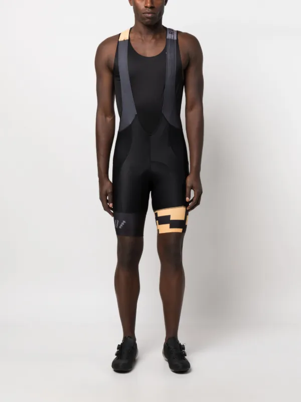 低価即納FU772 ラファ Rapha プロチームビブショーツ PROTEAM BIB SHORTS 黒 L 汚れあり Lサイズ