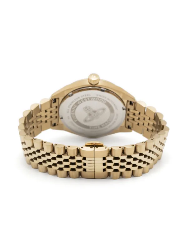 ★Vivienne Westwood★ Lady Sydenham Vivienne Westwood Lady Sydenham Gold & Pink Watch – Watch Direct