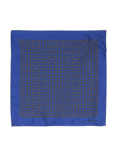 Polo Ralph Lauren geometric-print silk handkerchief