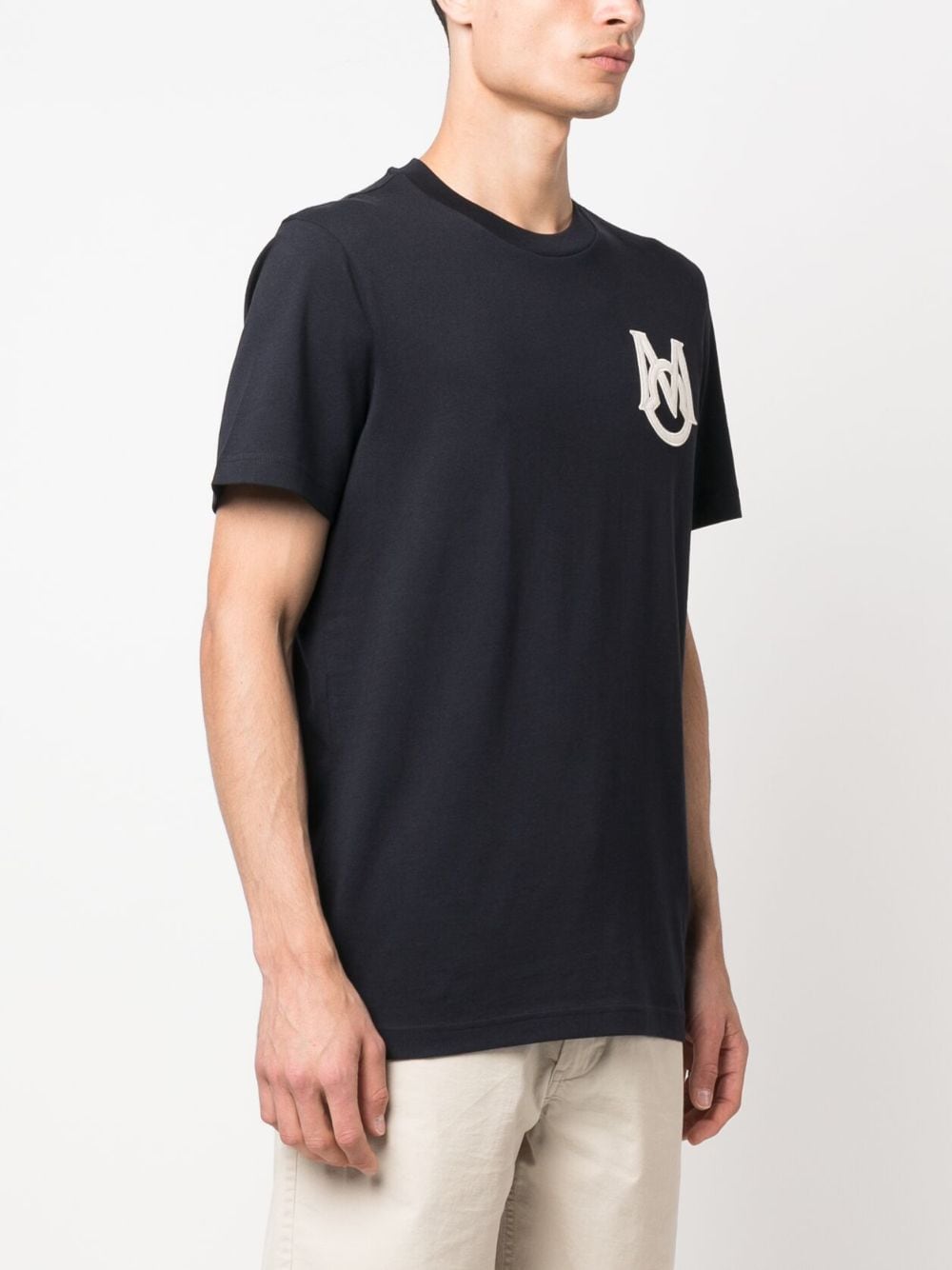 Shirts Moncler - Moncler logo patch sweatshirt - I10918G00053809KR778