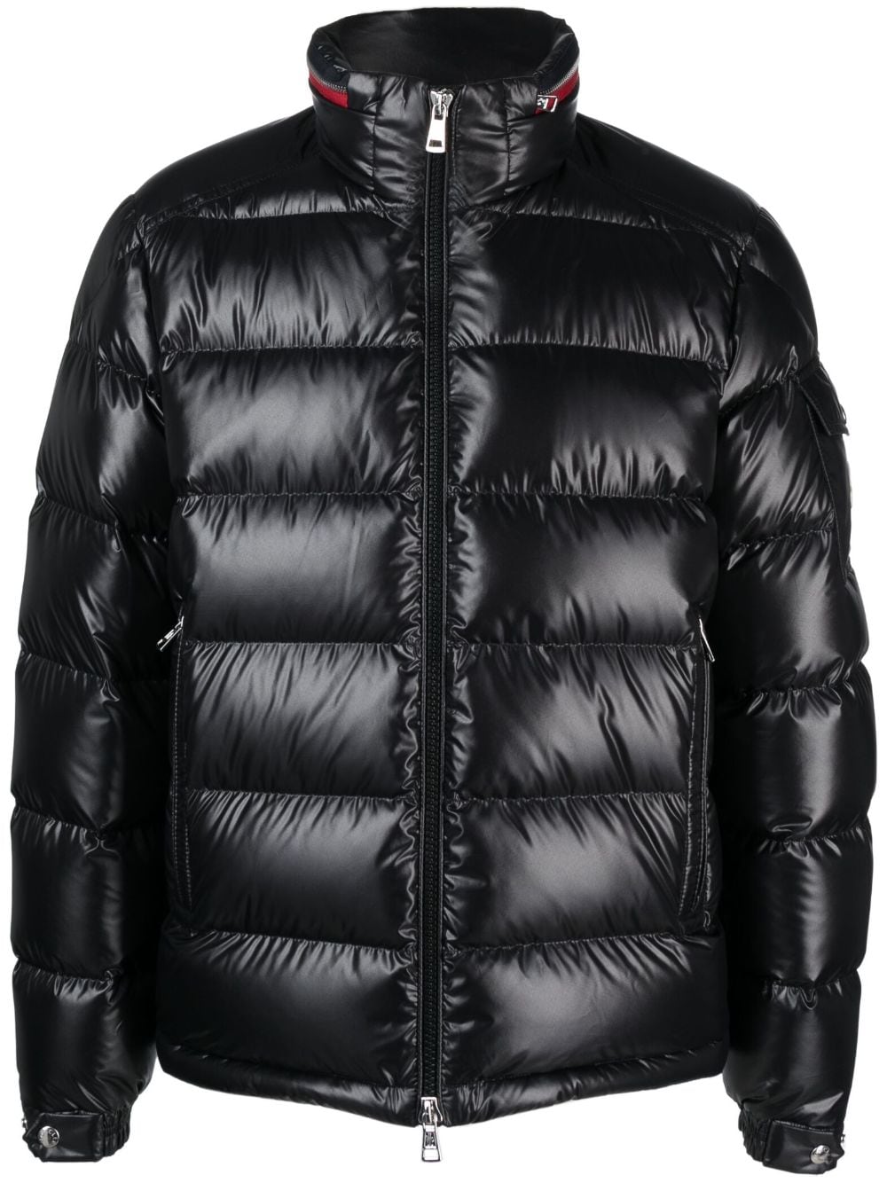 Shop Moncler Bourne Padded Jacket In Black