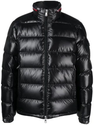Moncler Bourne Padded Jacket | Black | FARFETCH LB