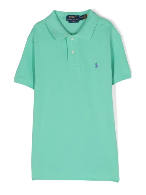 POLO RALPH LAUREN KIDS Polo Pony cotton polo shirt 