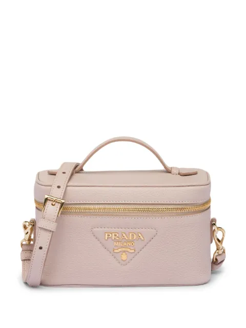Prada 로고 장식 가죽 미니 백