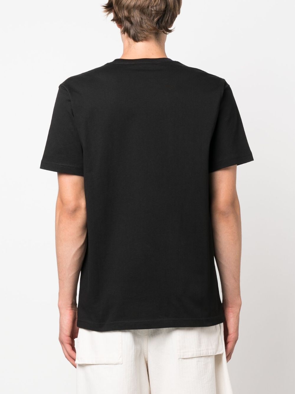 Shop Ps By Paul Smith X Bunny Repeat Organic-cotton T-shirt In Black