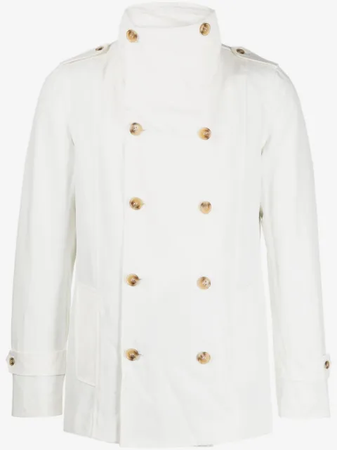 Private Stock The Claude stand-up collar jacket