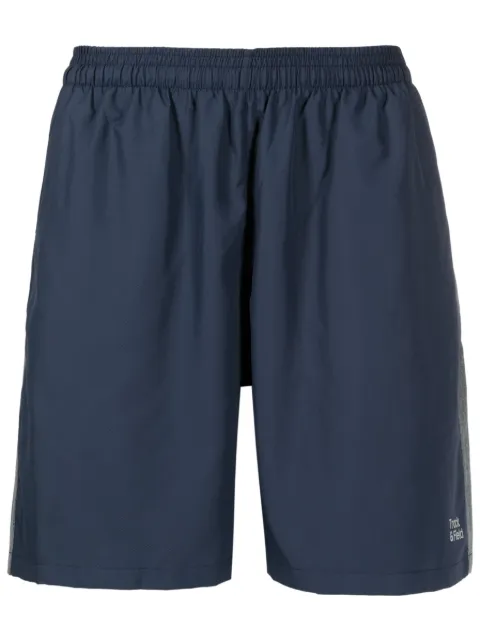 Track & Field Bermuda esportiva com logo 