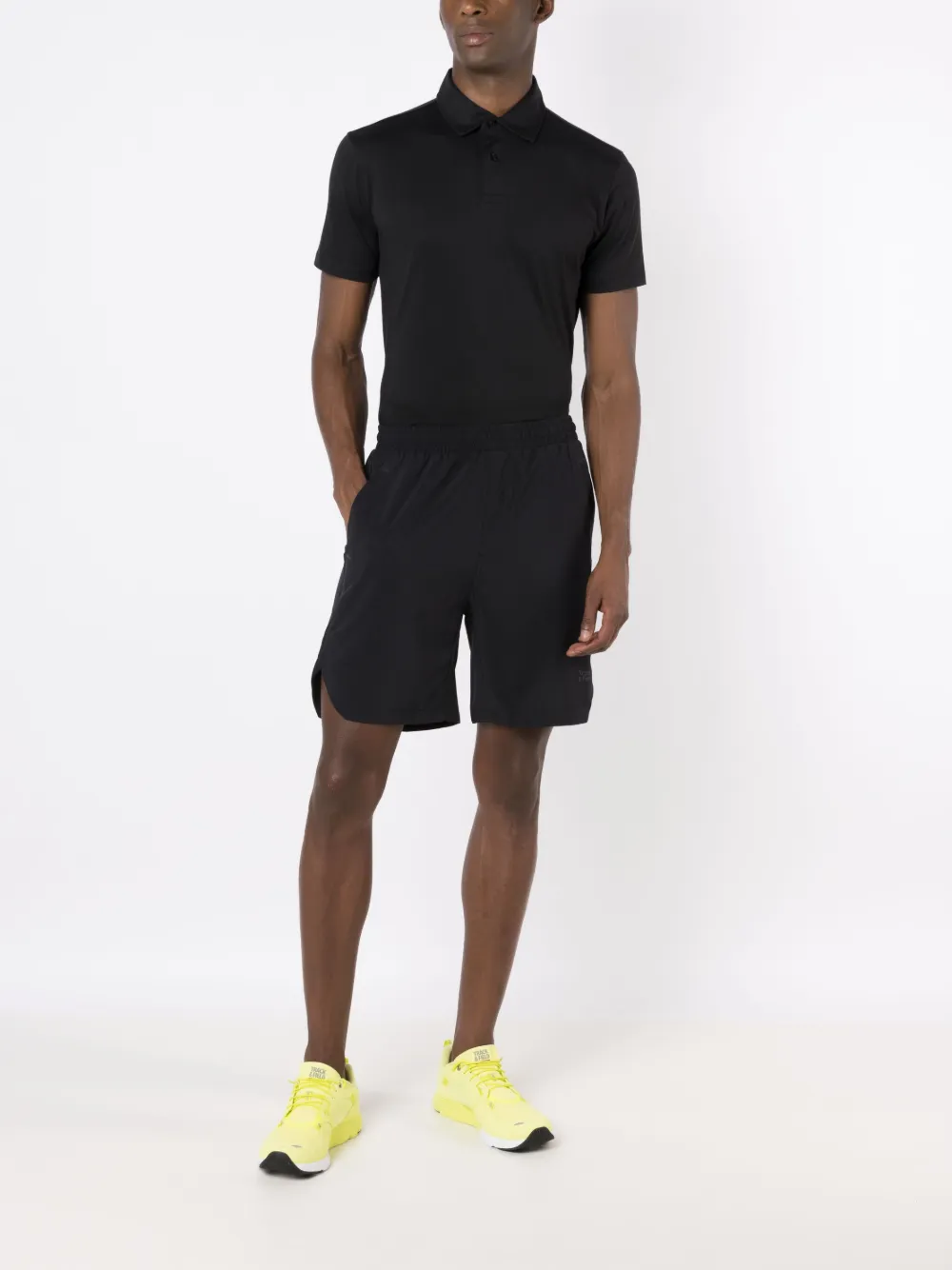 Track & Field Bermuda esportiva com logo | Short de corrida | Image 2