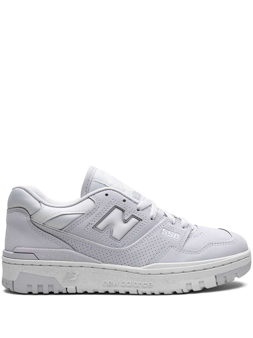 Shop New Balance 550 "granite" Sneakers In White