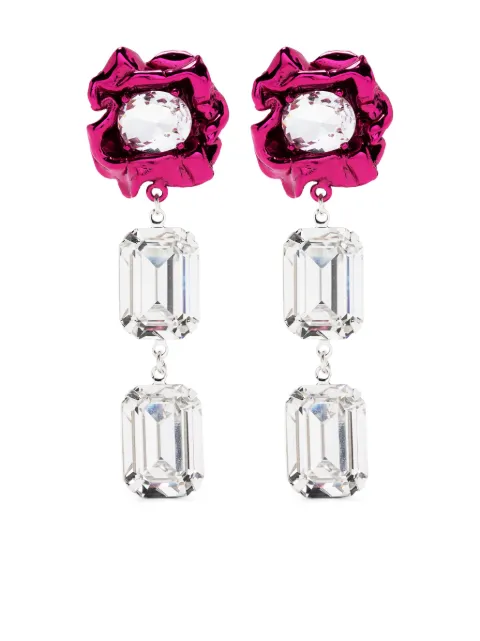 Sterling King Ada floral earrings