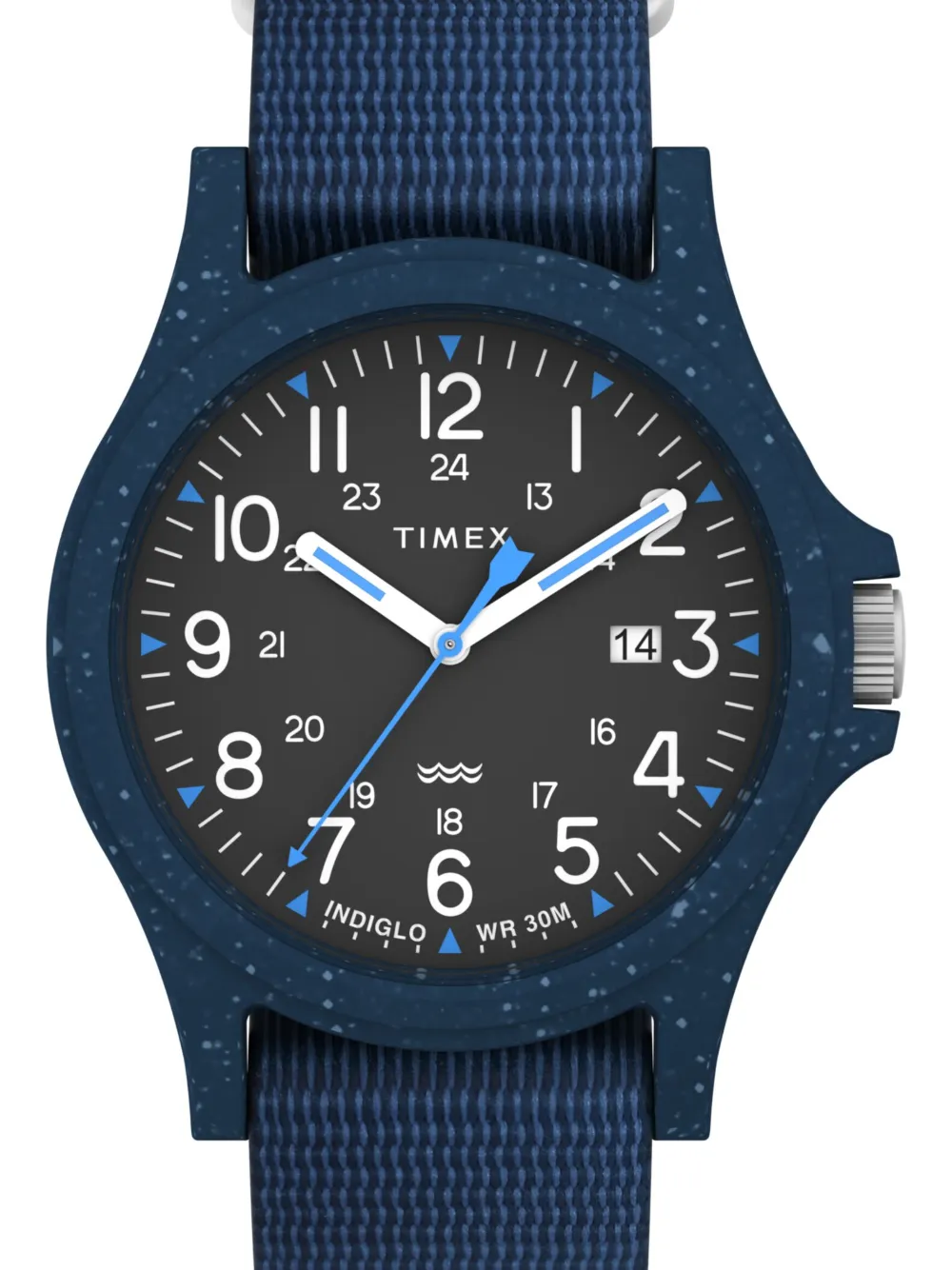 TIMEX Ocean 40mm 腕時計 - ブルー TIMEX Ocean 40mm 腕時計 - ブルー