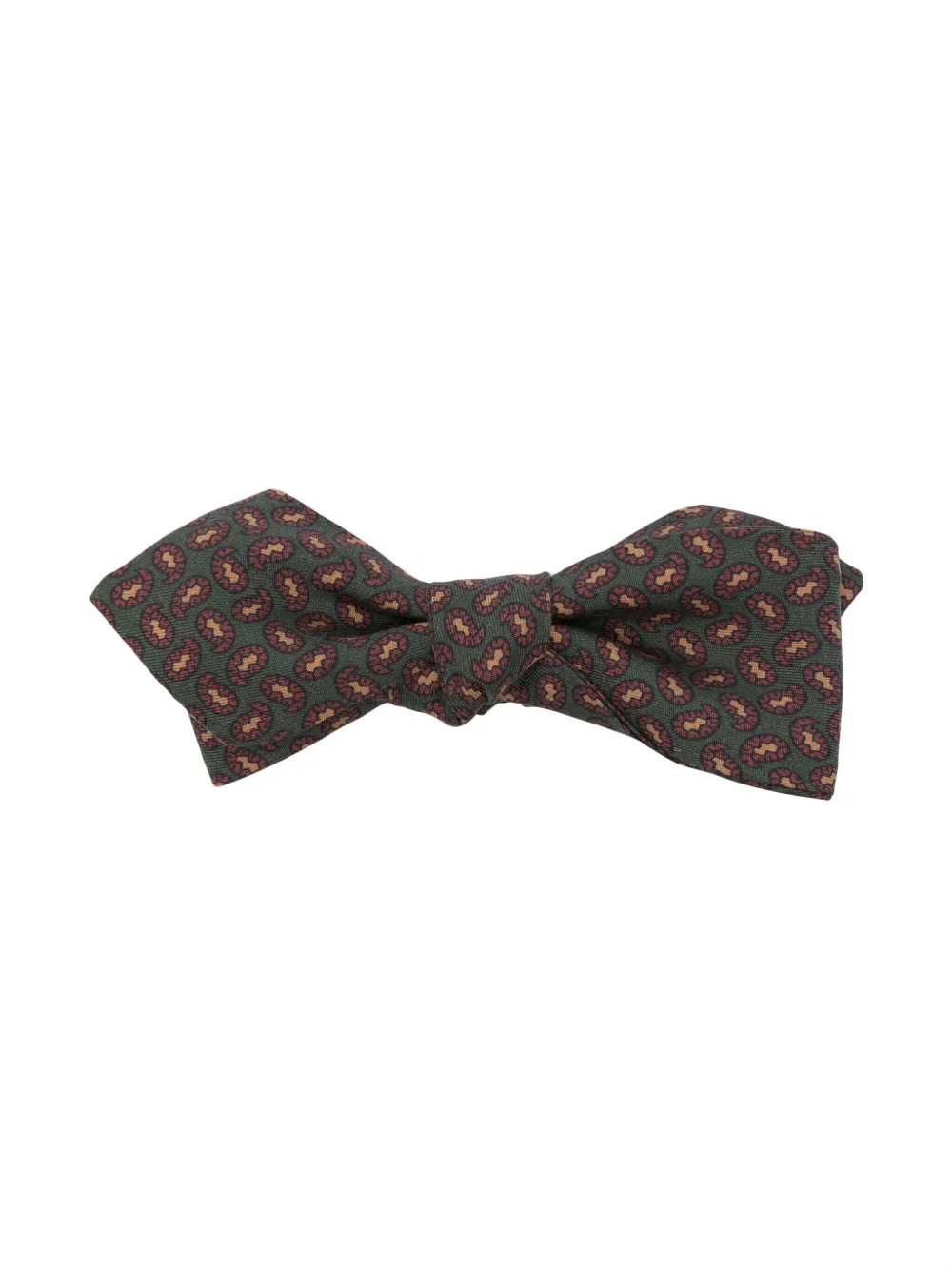 Polo Ralph Lauren graphic-print silk bow tie