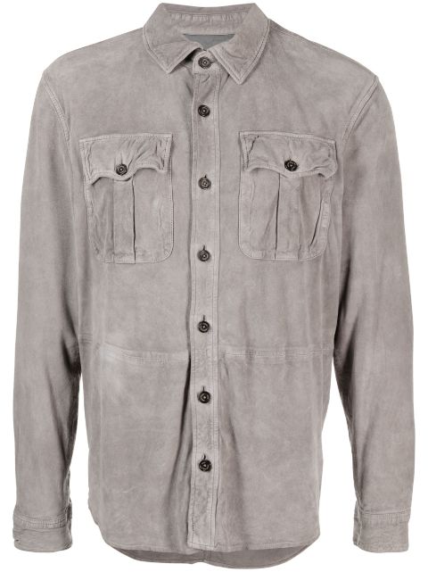 Polo Ralph Lauren button-up suede trucker jacket Men