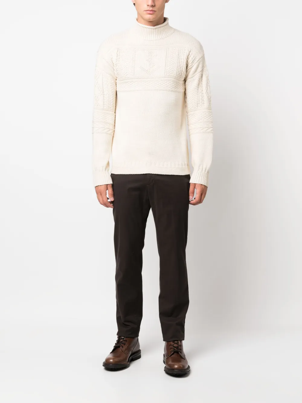 Polo Ralph Lauren Anchor mock-neck Jumper - Farfetch