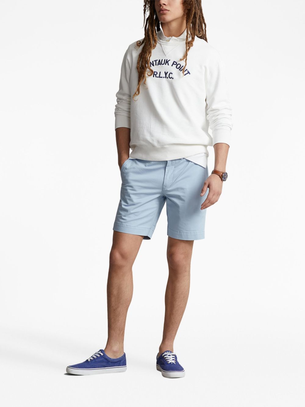 Polo Ralph Lauren Polo Pony embroidered shorts - Blue