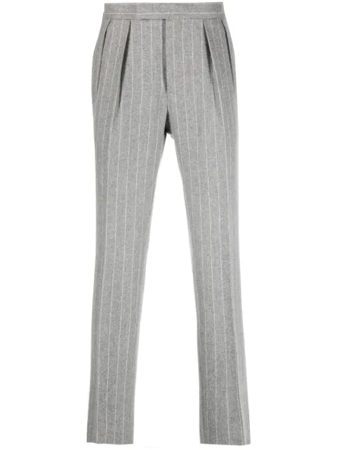 Polo Ralph Lauren pinstripe-pattern slim-cut trousers