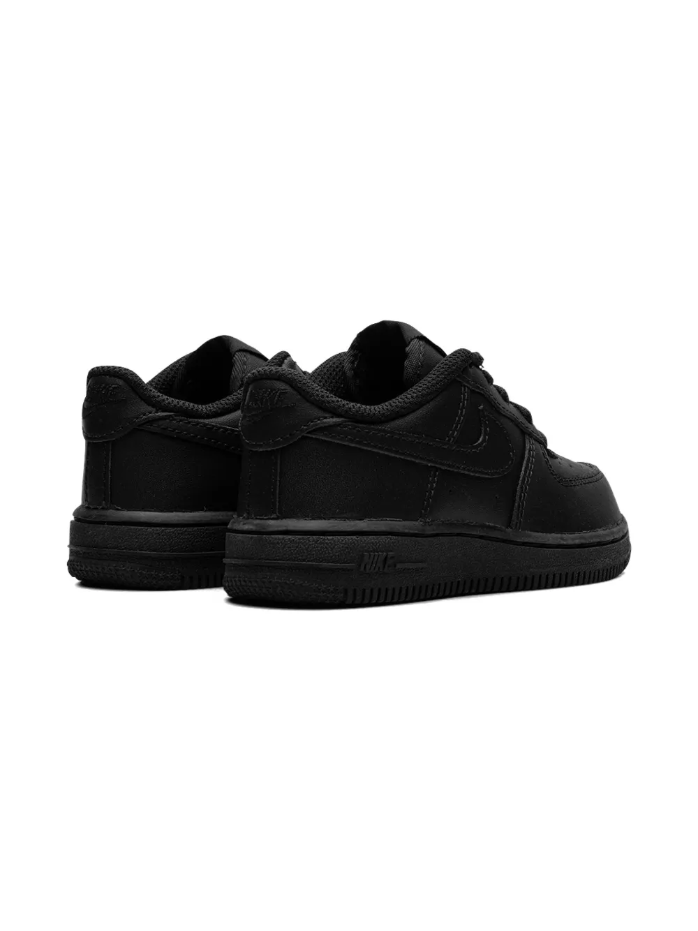 Nike Kids Air Force 1 LE TD "Triple Black" sneakers