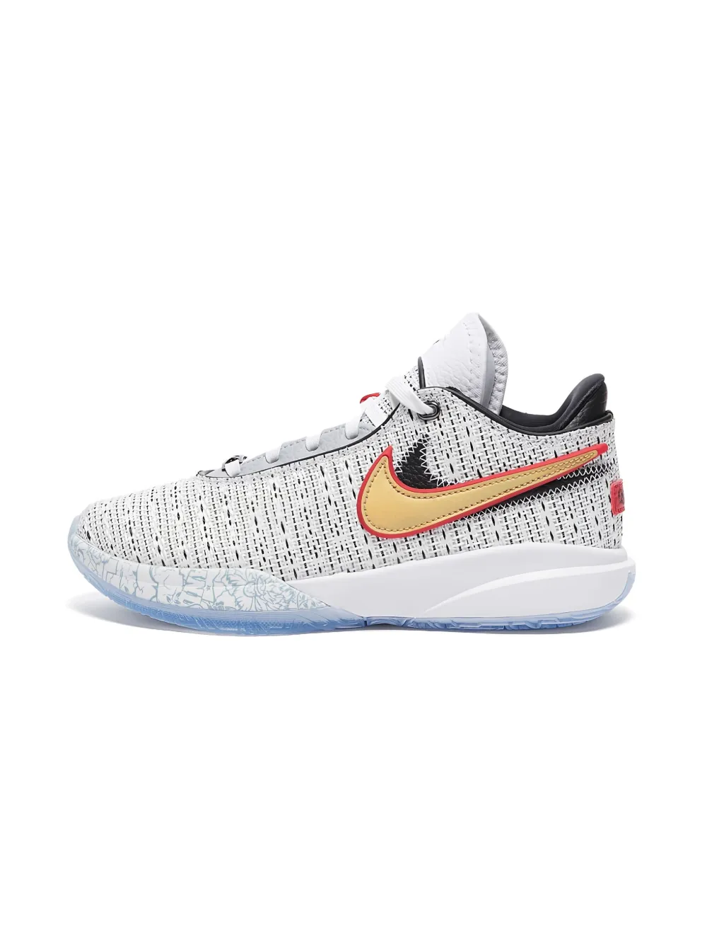 Nike Kids LeBron XX 20 "The Debut" sneakers Wit