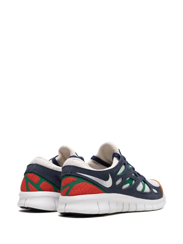 Nike Free Run 2 low top Sneakers White FARFETCH AO
