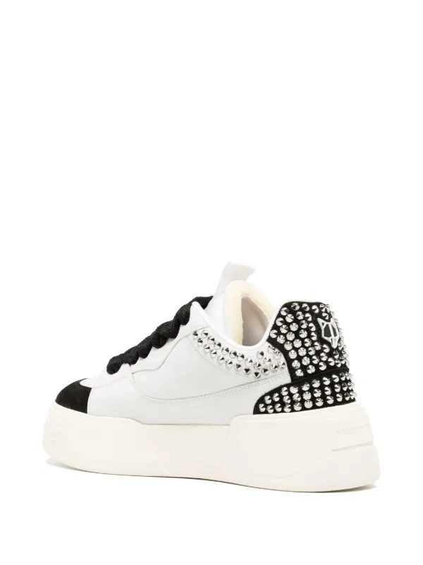 NAKED WOLFE Kosa Graffiti low-top Sneakers | White | FARFETCH