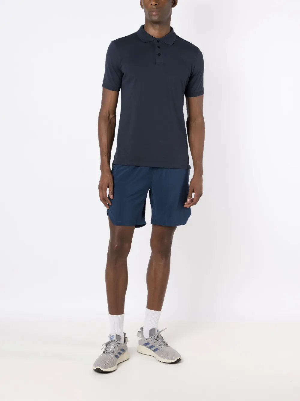 Track & Field Bermuda esportiva com logo | Short de corrida | Image 2