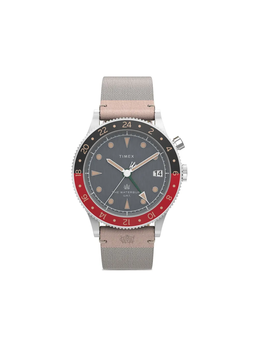 TIMEX Waterbury Traditional GMT 39mm | Black | Image 1
