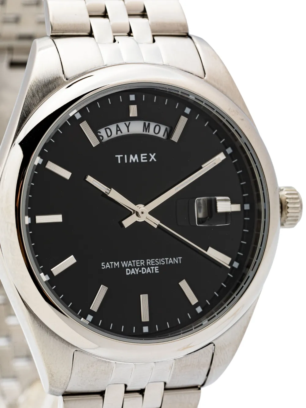 Timex Legacy Day And Date 41mm In Black