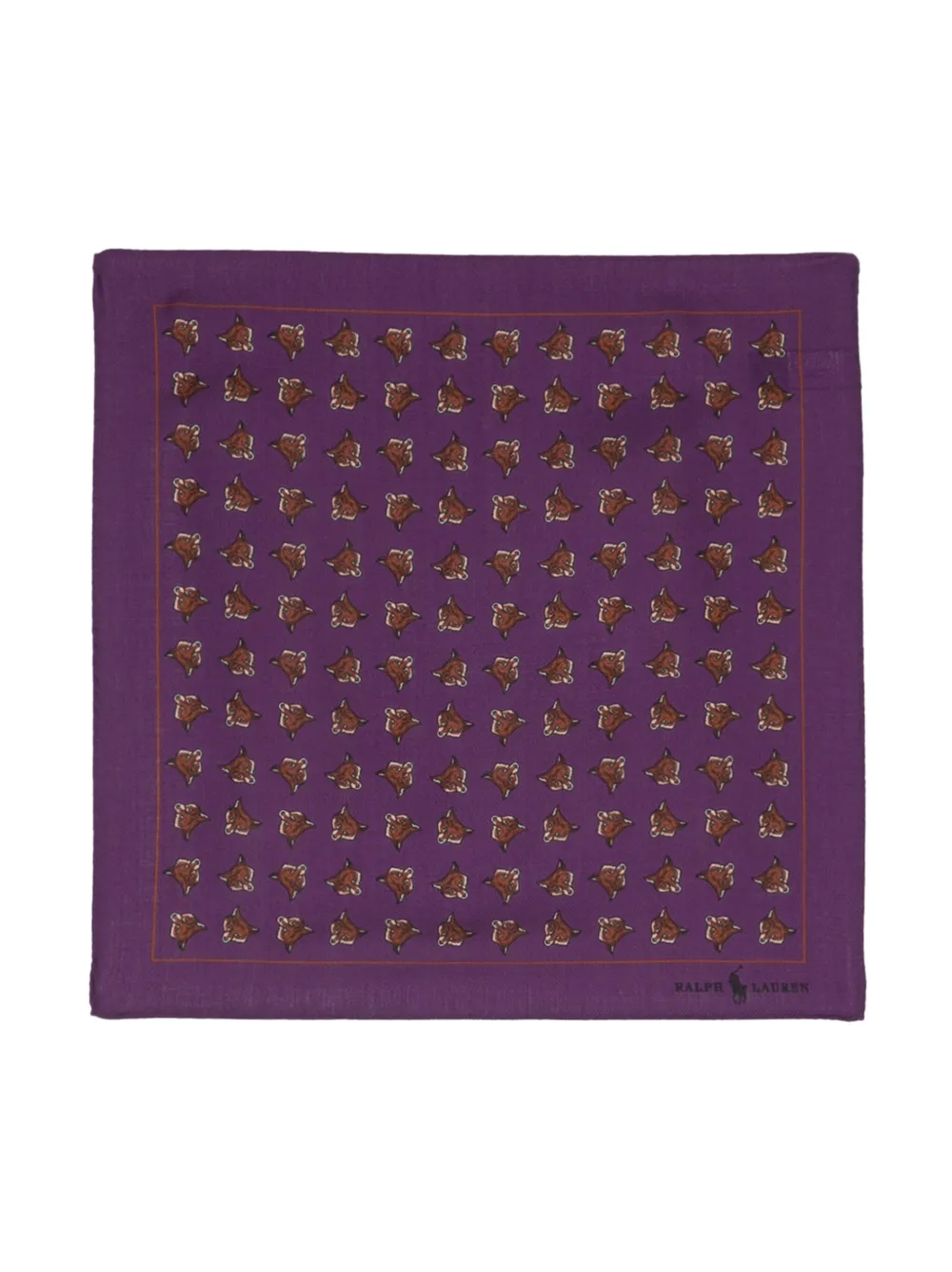 Polo Ralph Lauren Pochet met print Paars