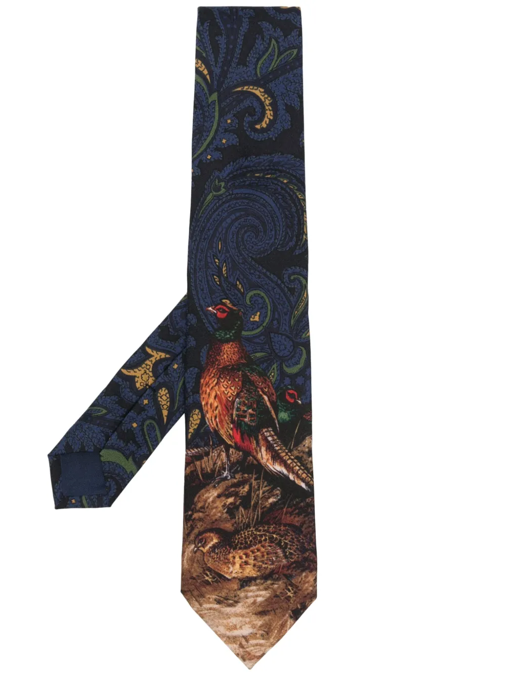 Polo Ralph Lauren graphic-print silk tie