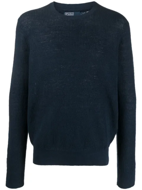 Polo Ralph Lauren suéter tejido con cuello redondo