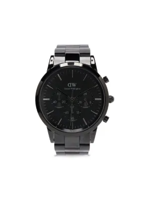 Daniel Wellington Relógio Classic Piano Link Onyx Unitone 40mm