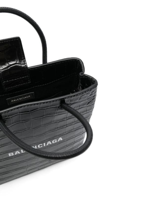 Balenciaga Shopping Mini Phone Bag - Farfetch