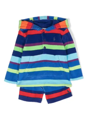 Polo ralph lauren baby boy clearance romper