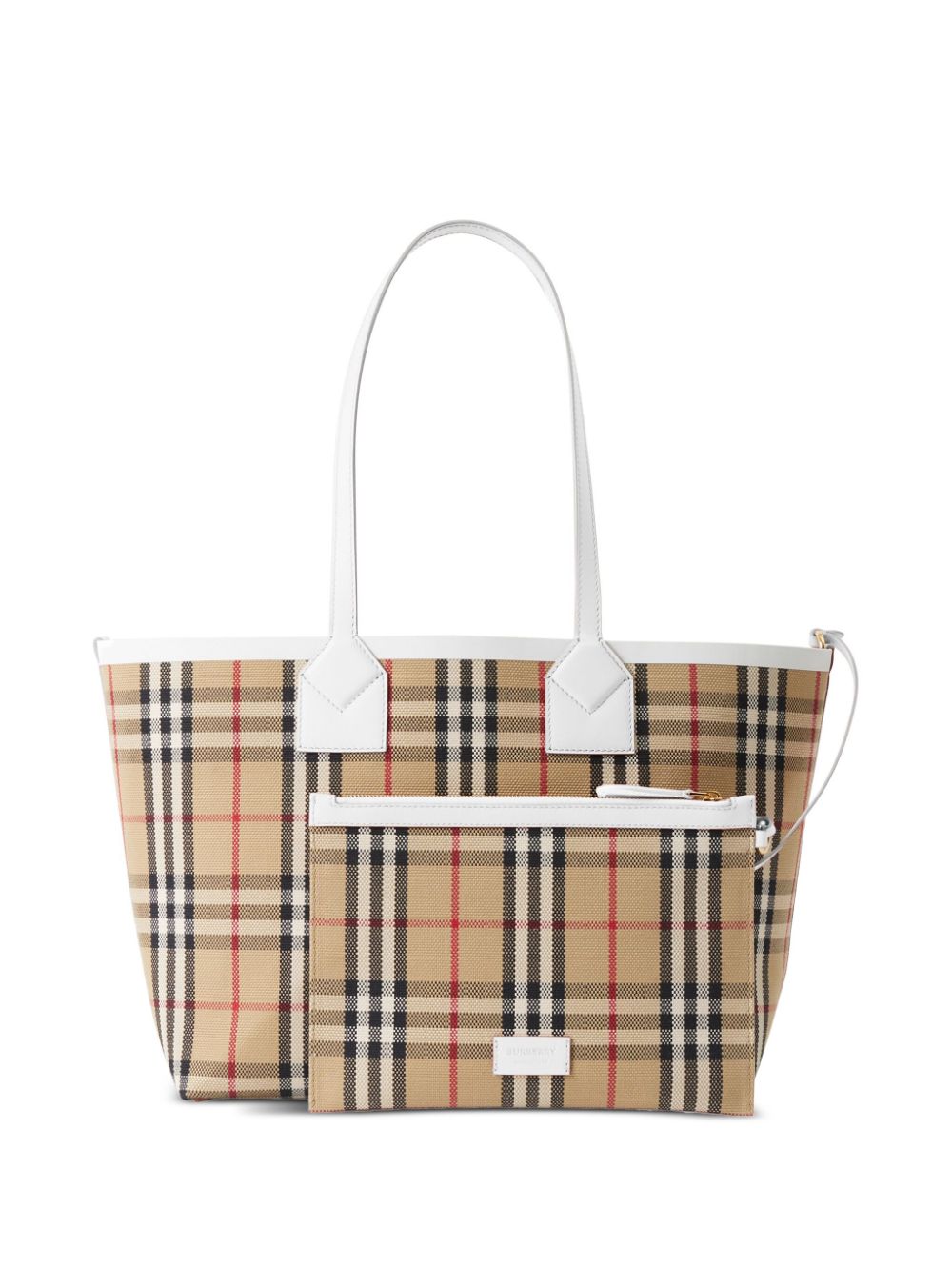 Burberry Pre-Owned House Check Tote Bag - Farfetch