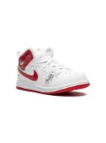 Jordan Kids Air Jordan 1 Mid ""Rookie Season"" sneakers - White