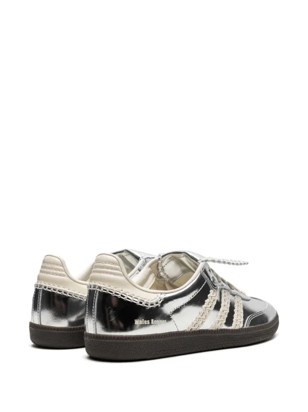 Adidas x Wales Bonner Samba Sneakers | Silver | FARFETCH
