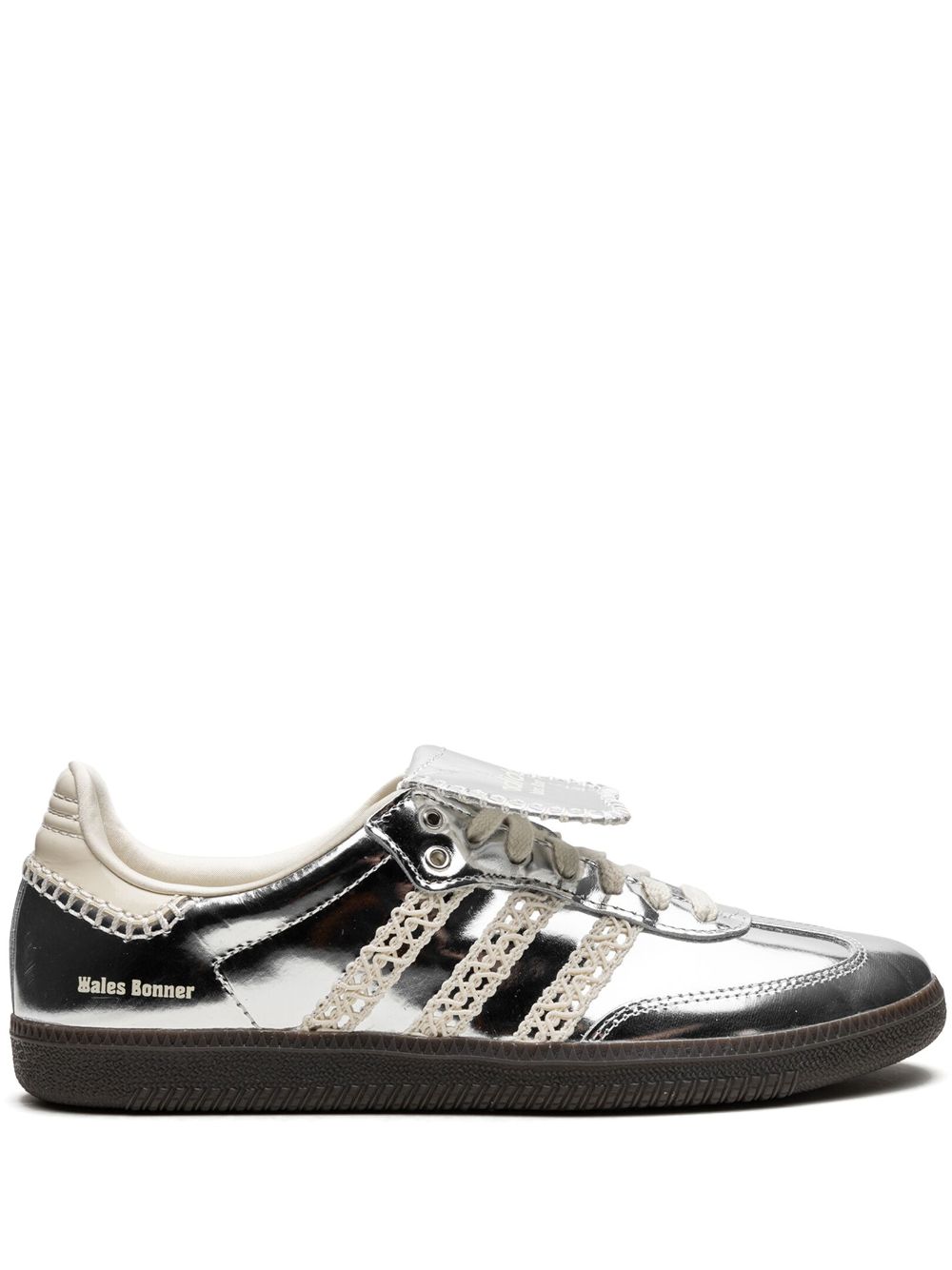 Adidas silver sneakers on sale