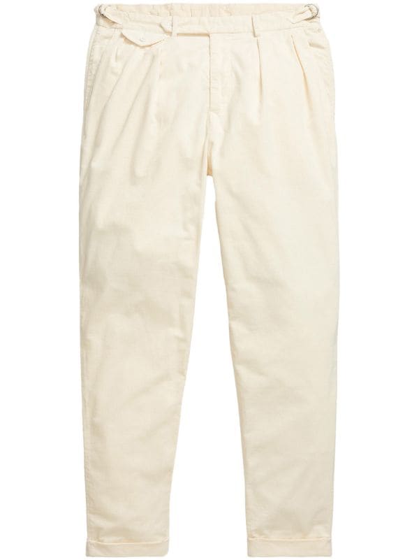 H&M Linen-blend Tapered Pants