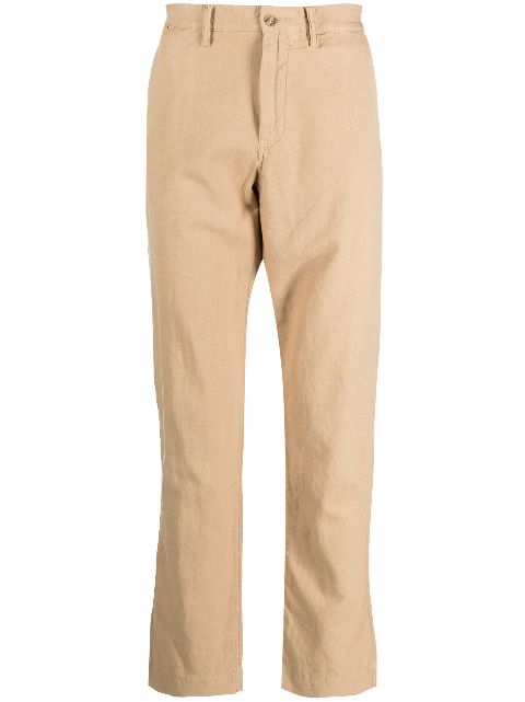 Polo Ralph Lauren straight-leg linen-blend trousers Men