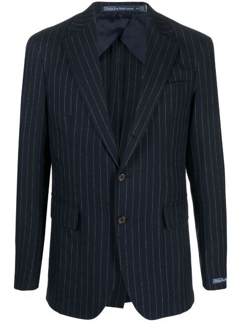 Polo Ralph Lauren pinstriped single-breasted blazer Men