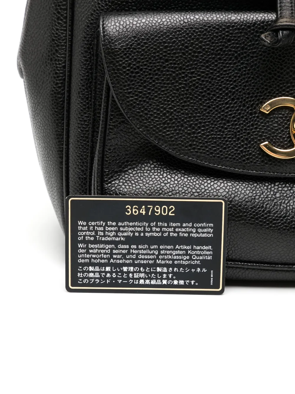 CHANEL 1995 CC Turn-lock backpack Women