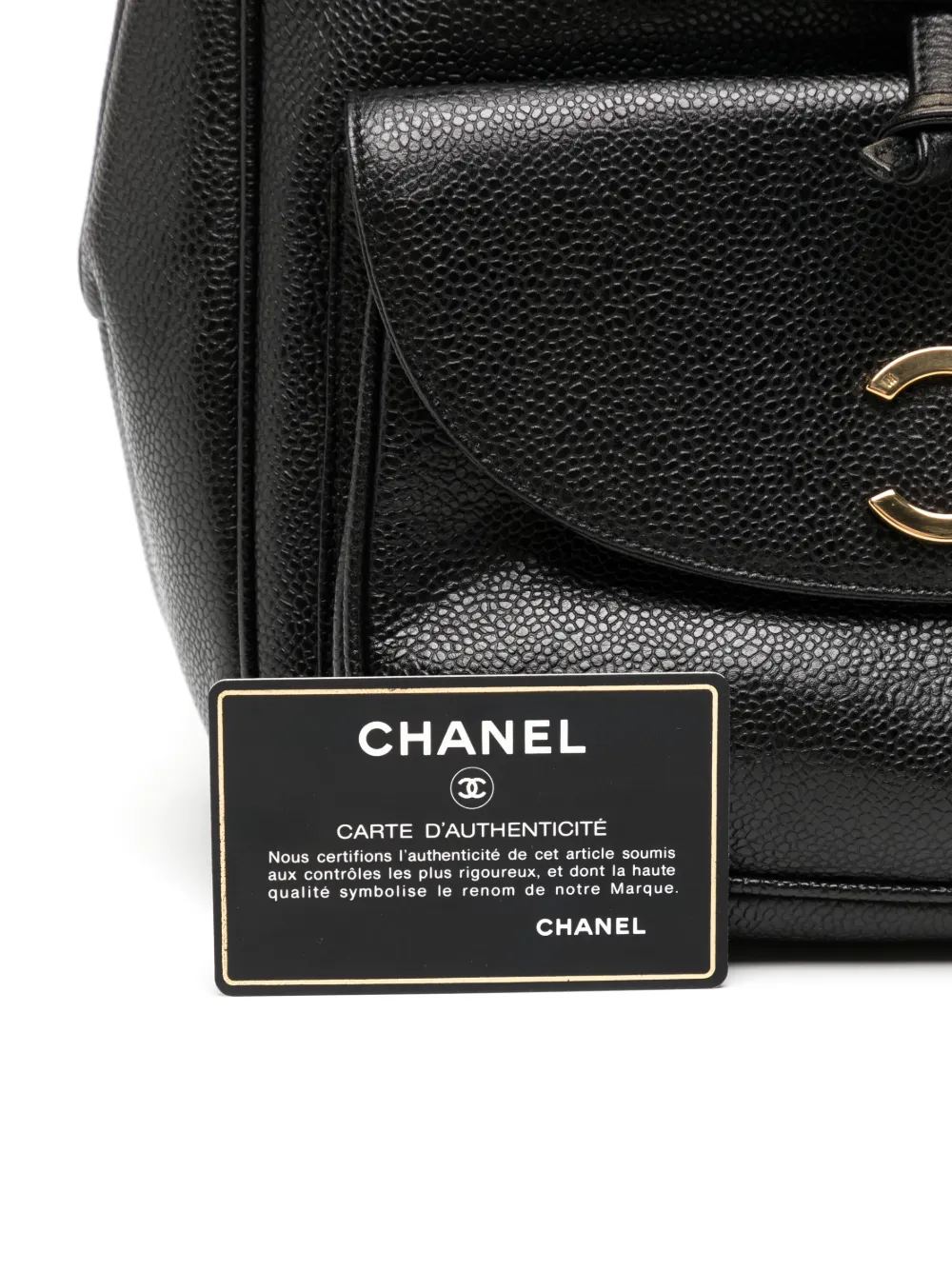 CHANEL 1995 CC Turn-lock backpack Women