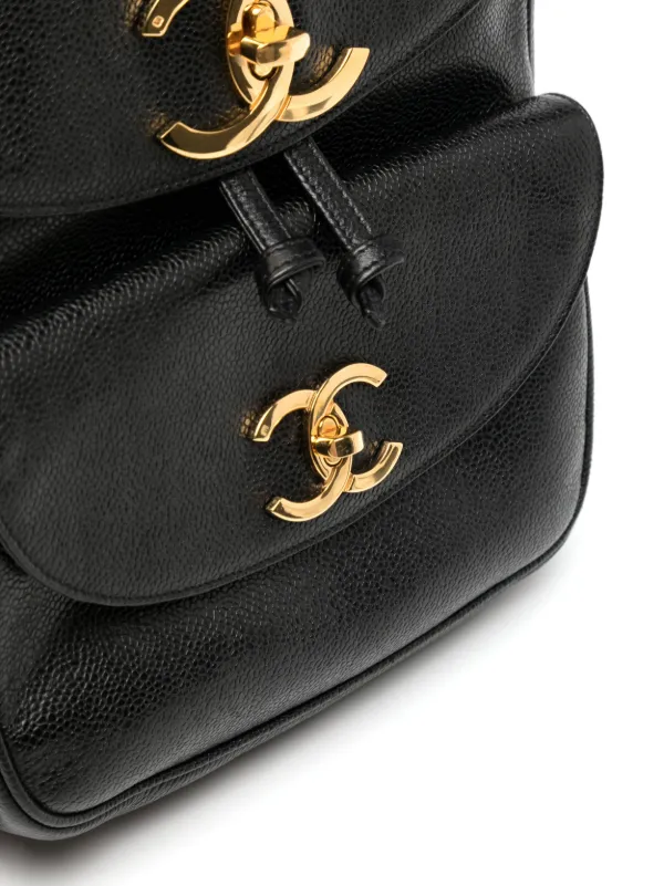 CHANEL Pre-Owned 1995 ココマーク ターンロック バックパック
